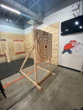 Load image into Gallery viewer, LumberJaxe Personal Axe Throwing Target &amp; Stand - Ottawa Location