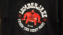 Load image into Gallery viewer, LumberJaxe Brand Icon Shirt (Black with Black Background) - Ottawa
