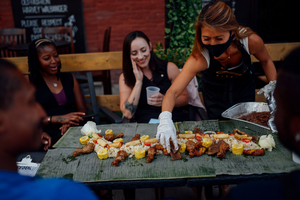 Beyond Networking Axe Throwing & Filipino Cuisine Event